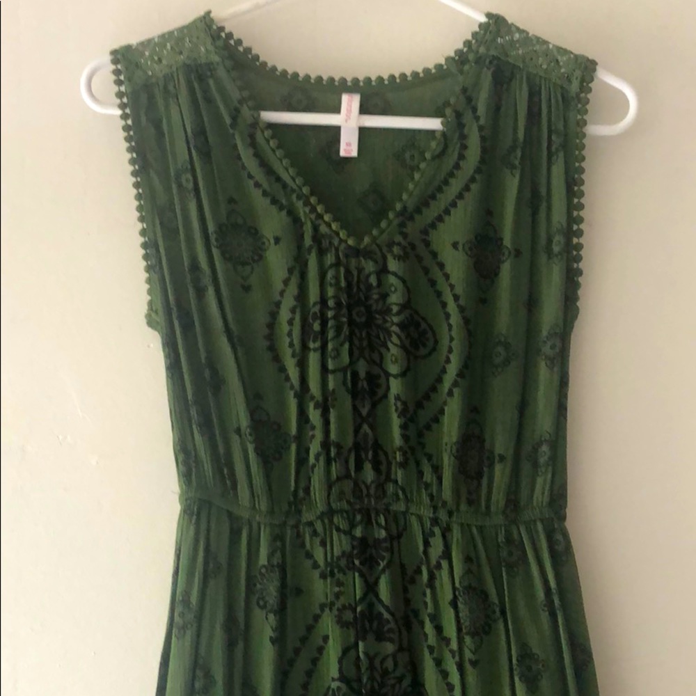 Xhilaration maxi dress xs target